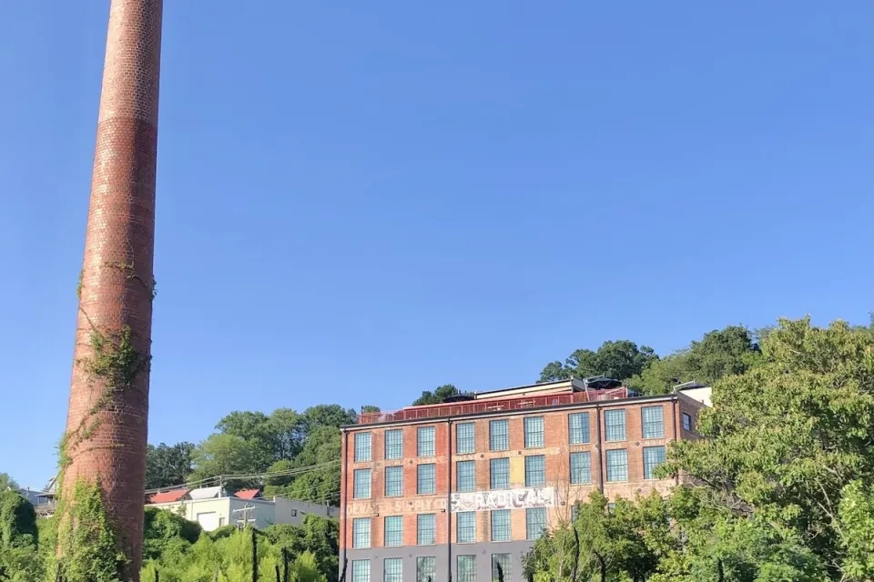 Radical Hotel in Asheville, North Carolina before Hurricane Helene.